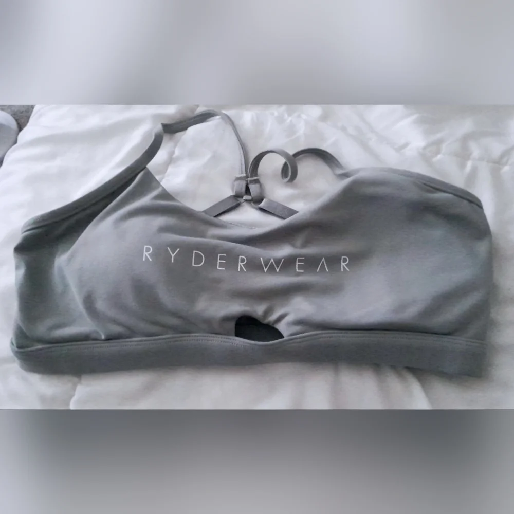 Ryderwear Light Gray Sports Bra - Picture 4 of 6